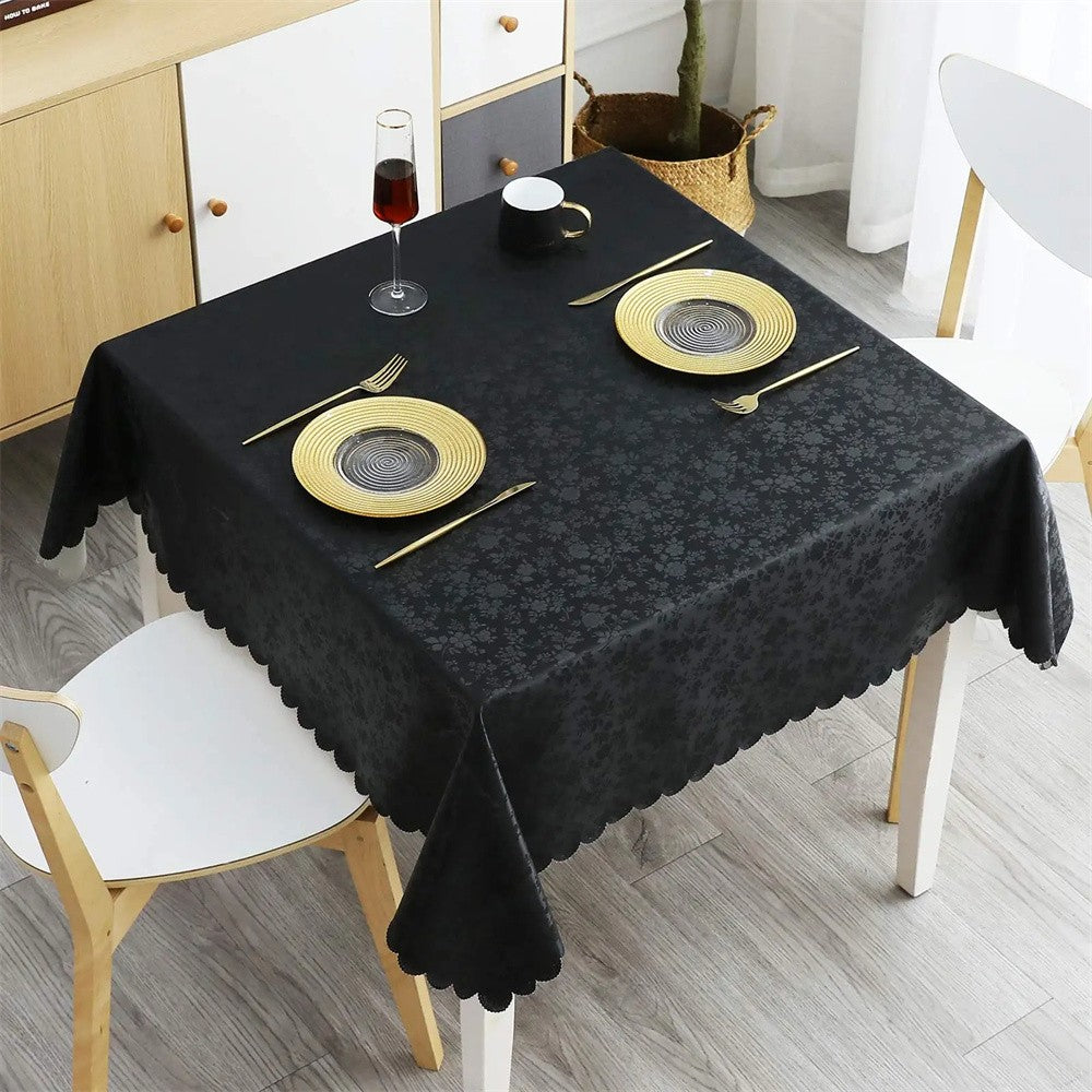 Olanly Waterproof Table Cloth Nordic Rectangular Tablecloth Round Tablecloth Non-slip Table Cover For Wedding Decor Dining Table