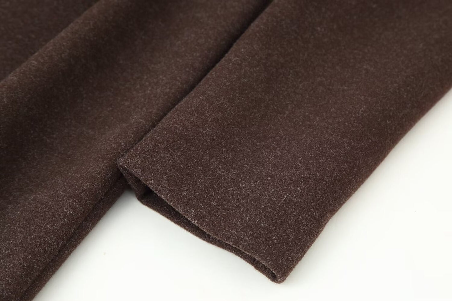 2025 WOMAN Fashion European and American Style Autumn New Long Sleeve Woolen Coat Retro Long Sleeve Coat Outerwear Mujer