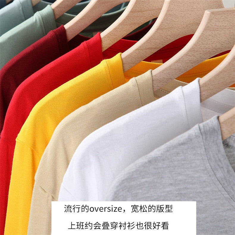 Long Sleeves T-Shirts Men 100% Cotton Tee Tops Male Autumn Basic Plain Color Tshirts Women Normal Fit Size M-5XL Under Wear Man