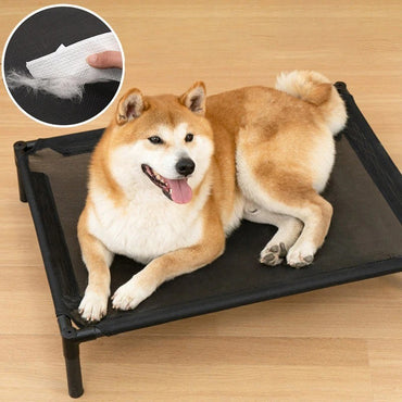 Cama Resfriadora Elevada para Cães, Respirável para Verão, Uso Interno/Externo, Acampamento, Cama Elevada Removível para Animais de Estimação, Suprimentos para Canil