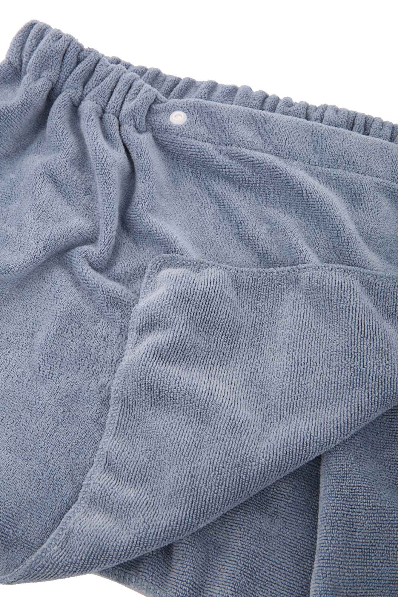 Sexy Sleep Bottoms Man Microfiber Pajamas Men Nightwear Short towel Pants Side Split Bathrobe Culottes Soft Thick