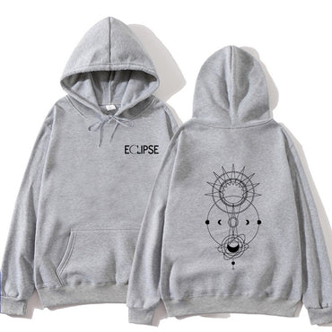 The Eclipse Hoodie New Sweatshirt Men Women Printing Hoodies Pullover Unisex Harajuku Tracksuit