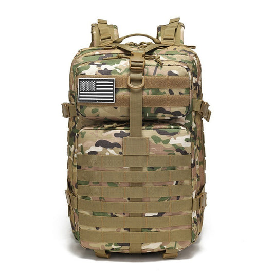 Mochila Tática Elite 50L/30L | Mochila de Trabalho e Militar 3X Mais Forte | Resistente e de Alta Durabilidade | Mochila de Sobrevivência MOLLE de 3 Dias