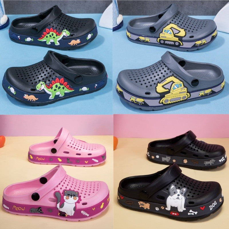 New Kids Clogs Baby Girls Slippers Summer Beach Water Shoes Indoor Outdoor EVA Casual Slipper Cute Little Girls Shoes Sandals