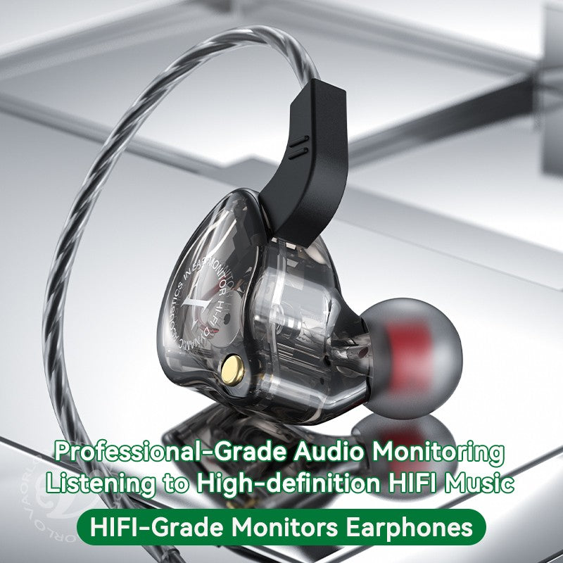 Fones de ouvido móveis com fio, graves potentes, 3,5 mm para telefone, fones de ouvido estéreo intra-auriculares com microfone, fones de ouvido Hifi para música e esporte