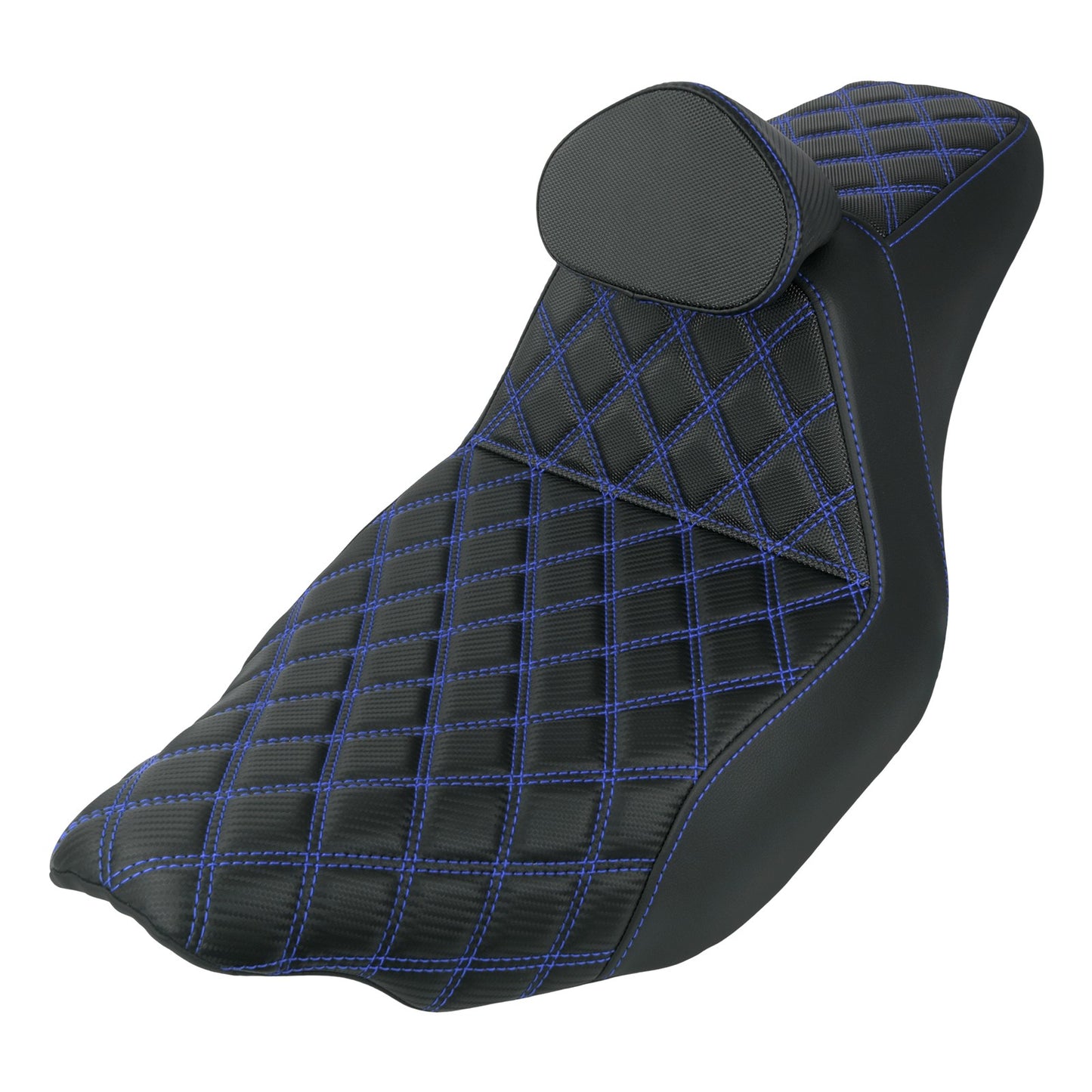 Assento Duplo de Motocicleta com Encosto para Piloto e Passageiro Para Harley Touring FLHR 2024-UP Road Street Glide CVO 2023