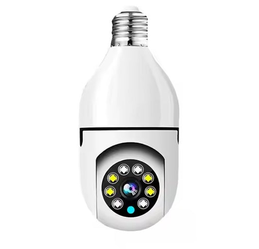 Fuers 5G Wifi IP E27 Bulb Surveillance Camera Night Vision Wireless Home Camera 2MP CCTV Video Security Protection Baby Mini Cam