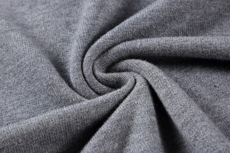 Autumn Mens High Quality Knitted Turtleneck Sweater Winter Long Sleeve Breathable Pullover Large Solid Color Warm Streetwear