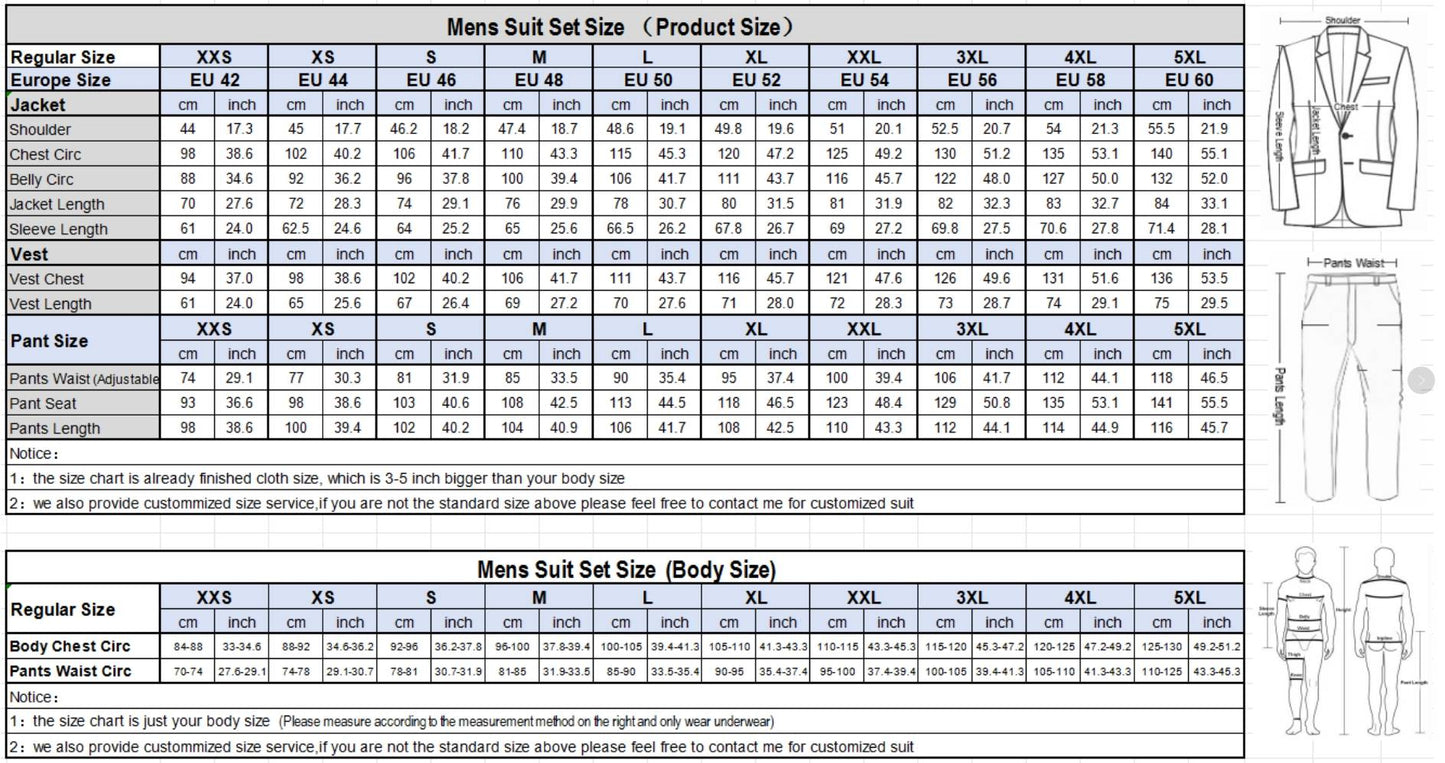 Dark Grey High Quality Men Suits Slim Fit Single Breasted Peak Lapel Elegant Groom 3 Piece Jacket Pants Vest Male Sets