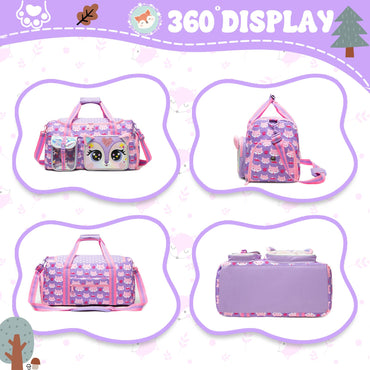 Travel Bag for Girls Lightweight Durable Spacious Carry On Tote for Weekend Gym Business Stylish Adventure Duffel