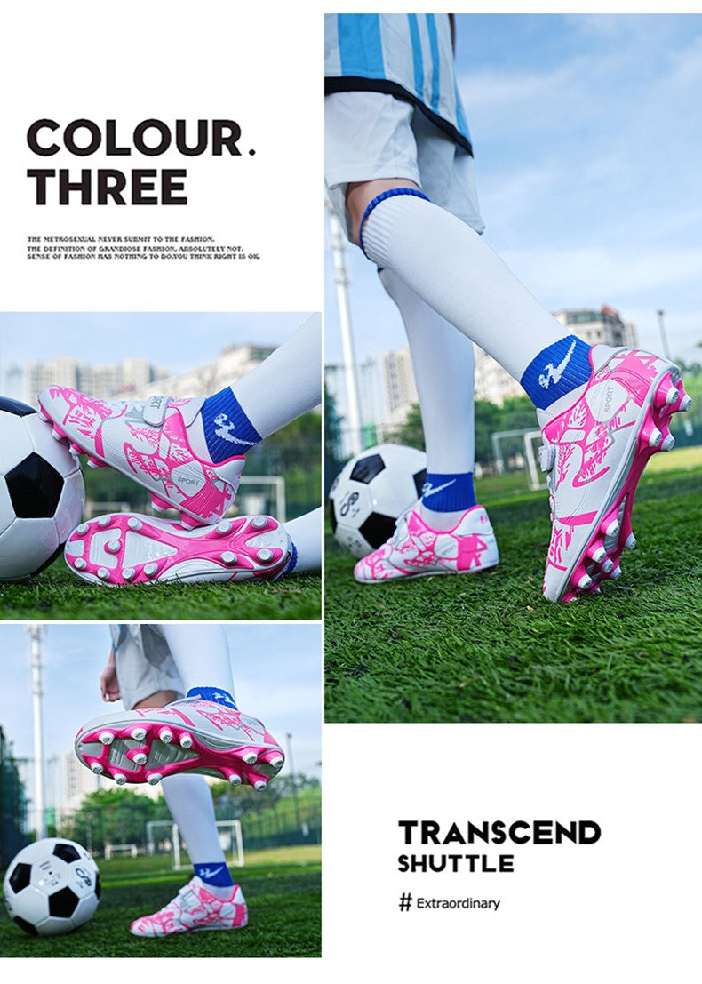 New Kids Football Shoes Match Soccer Shoes Indoor Football Field Boots Grass Training Original Professional Sneaker Comfortable