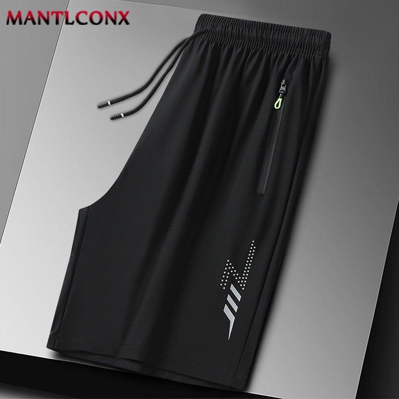 3XL Quick Dry Jogging Fitness Shorts Men Summer Sports Bottoms Thin Breathable Beach Short Pants Male Running Shorts Lightweight