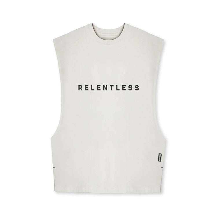 Men's Summer Cotton Casual Tank Top Gym Fitness Clothing Sleeveless Shirt Bodybuilding Running Singlet Undershirt Workout Vest