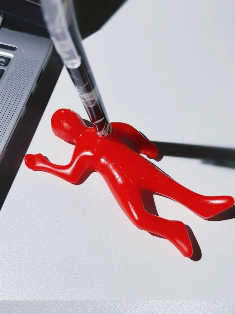 Fuuny Dead Figure Pencil Holder Corpse Statues Pen Storage Rack Figurine Table Ornament Living Room Decoration Desk Accessories