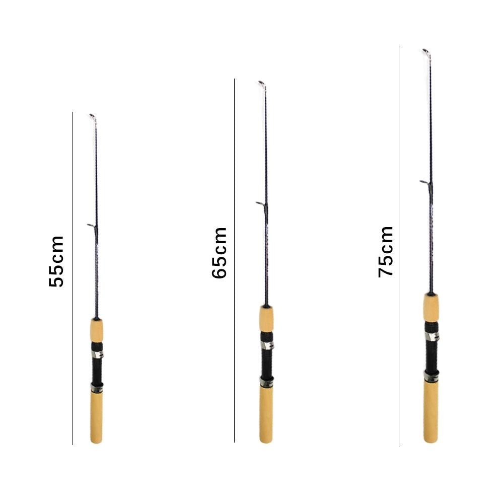 55/65/76cm Scalable Mini Winter Ice Fishing Shrimp Rod, Ice Fishing Rods, Lure Fishing Rods, Fishing Tackle Accessories