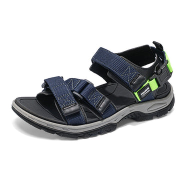 Summer Men's Sandals Trendy Casual Outdoor Sport Shoes for Holidays Beach Breathable Wear-Resistant Hiking & Walking Sandals