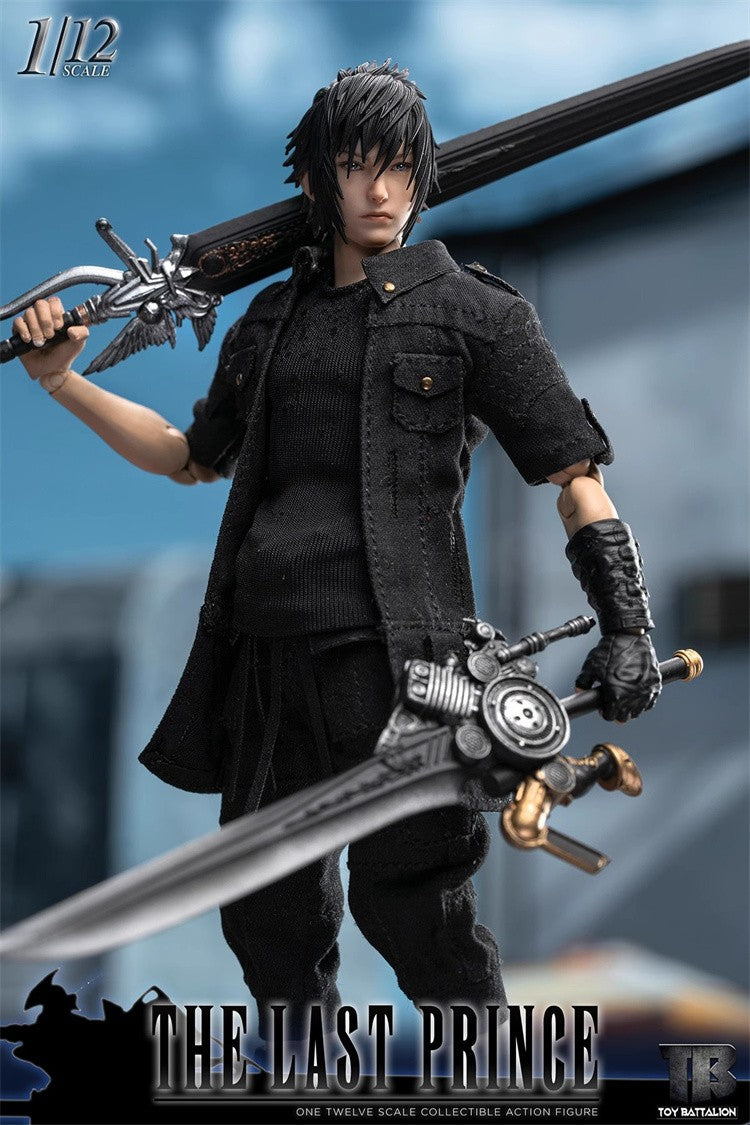 Boneco de Ação Original Toys Battalion TB019 The Last Prince Noctis Lucis FF XV Kingsglaive Colecionável Modelo Anime Jogo Brinquedo de Presente