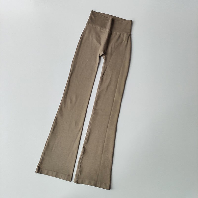 High Waisted Compression Without Awkward Lines Micro Flared Yoga Outdoor Wear Se