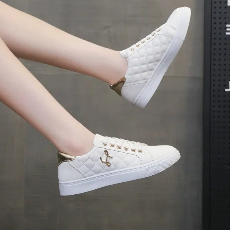 Women's Sneakers Fashion Breathable Flat Shoes Woman Soft Sole Walking Vulcanized Shoes Women Casual Sneaker Zapatos De Mujer