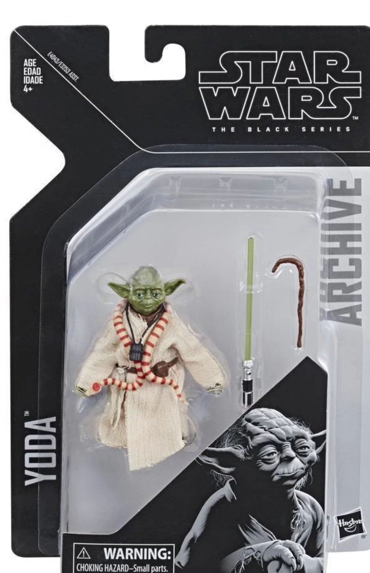 Original Star Wars The Black Series 2021 Arquivo Mestre Yoda Ep2 Boneco de Ação Brinquedo Colecionável Presente