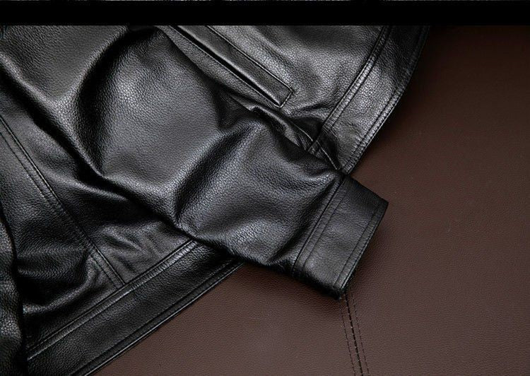 New Classic Motorcycle Men's Leather Jacket PU Leather Coat Men Windbreak Biker Leather Jacket Men Autumn Winter Outerwear 3XL