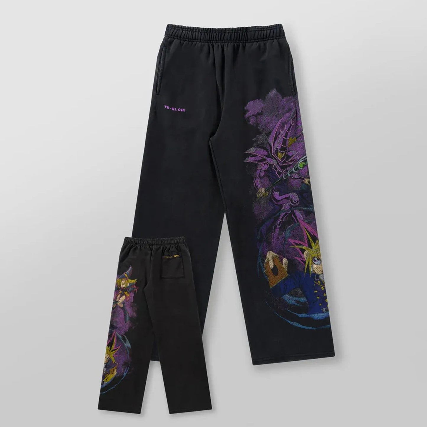 Hip Hop Yu-Gi-Oh Y2k Pants Baggy Sweatpants Men Elastic Waist American Streetwear Vintage Joggings Casual Pants Men Clothing