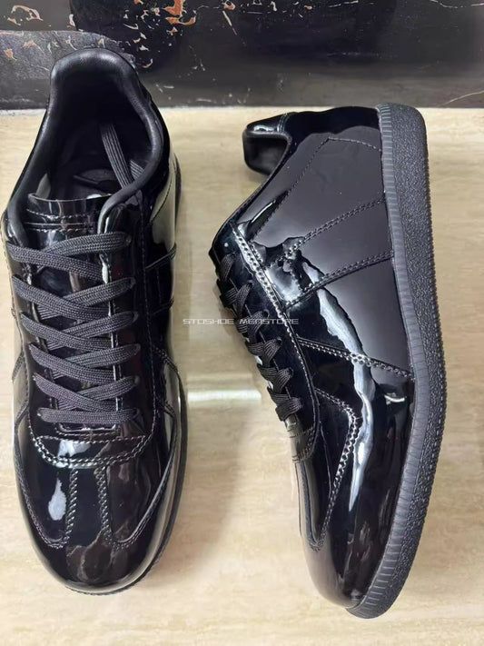 Tênis Casual Masculino Nova Moda Revestimento Grafite Cano Baixo Casual Sapatos Individuais Tamanho Grande Couro Sintético Sapatos Esportivos