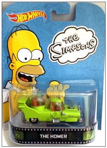 Hot Wheels Cars The Simpson 1/64 Collection Die-cast Model Car
