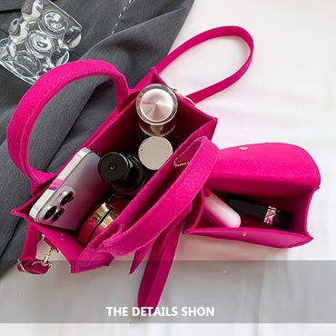 3pcs/set Embossed Women's Handbag Stylish Crossbody Bag, Clutch and Wallet, Solid Color Fabric Shoulder Bag for Women Daily Use