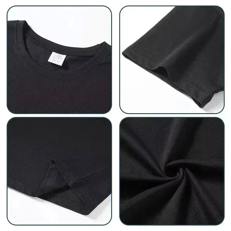 2025 Summer CHCH Cotton T-shirt Base Basic Fashion Solid Women's Short-sleeved Loose White Top Shirt Top 2k Hot