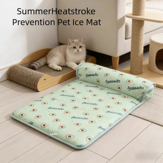 Tapete Gelado para Cães, Cama Fria para Cães e Gatos, Cobertor Durável para Sofá, Almofada de Gelo para Gatos, Acessórios para Animais de Estimação