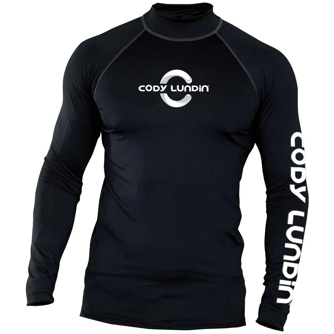 Surfing Long Sleeve Men's Shirts Sun Protection Upf 50+ Rash Guard Camiseta Surf Mock-Neck Swimwear Diving Performance Clothing