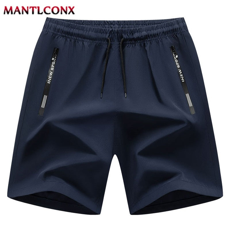 Summer New Men's Shorts Gym Fitness Quick Dry Running Sports Board Shorts Men Classic Joggers Bottom Black Short Pants Man M-4XL