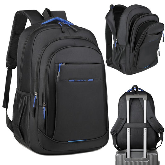 Durable Travel Laptop Backpack - Waterproof, Padded Laptop Compartment, Multiple Pockets, Essential for Business and College Stu