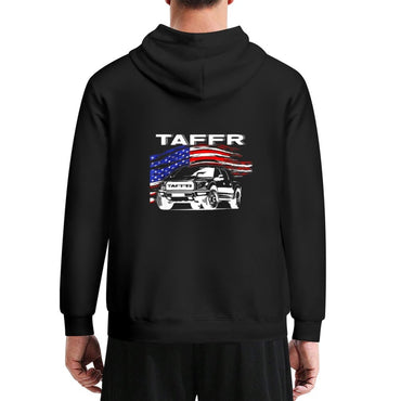 TAFFR American Flag Pickup Truck Funny Viral Video Meme Hoodie autumn clothes autumn new products men wear autumn hoodie