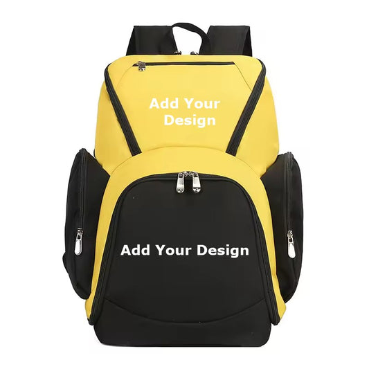 Custom Team Basketball Backpack Personalized Sports Bag with Free Logo Name Professional Gear Backpack for Players Training