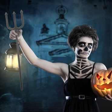 Demon Fork Cosplay Fork Prop Devil Fork for Stage Performance Halloween Party Decoration Fork Prop Halloween Costume Accessories