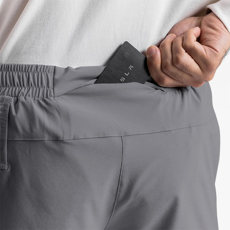 Summer New Gym Jogging Exercise Shorts Men's Sports Fitness Quick-drying Multiple pockets Running Shorts Men Casual Shorts