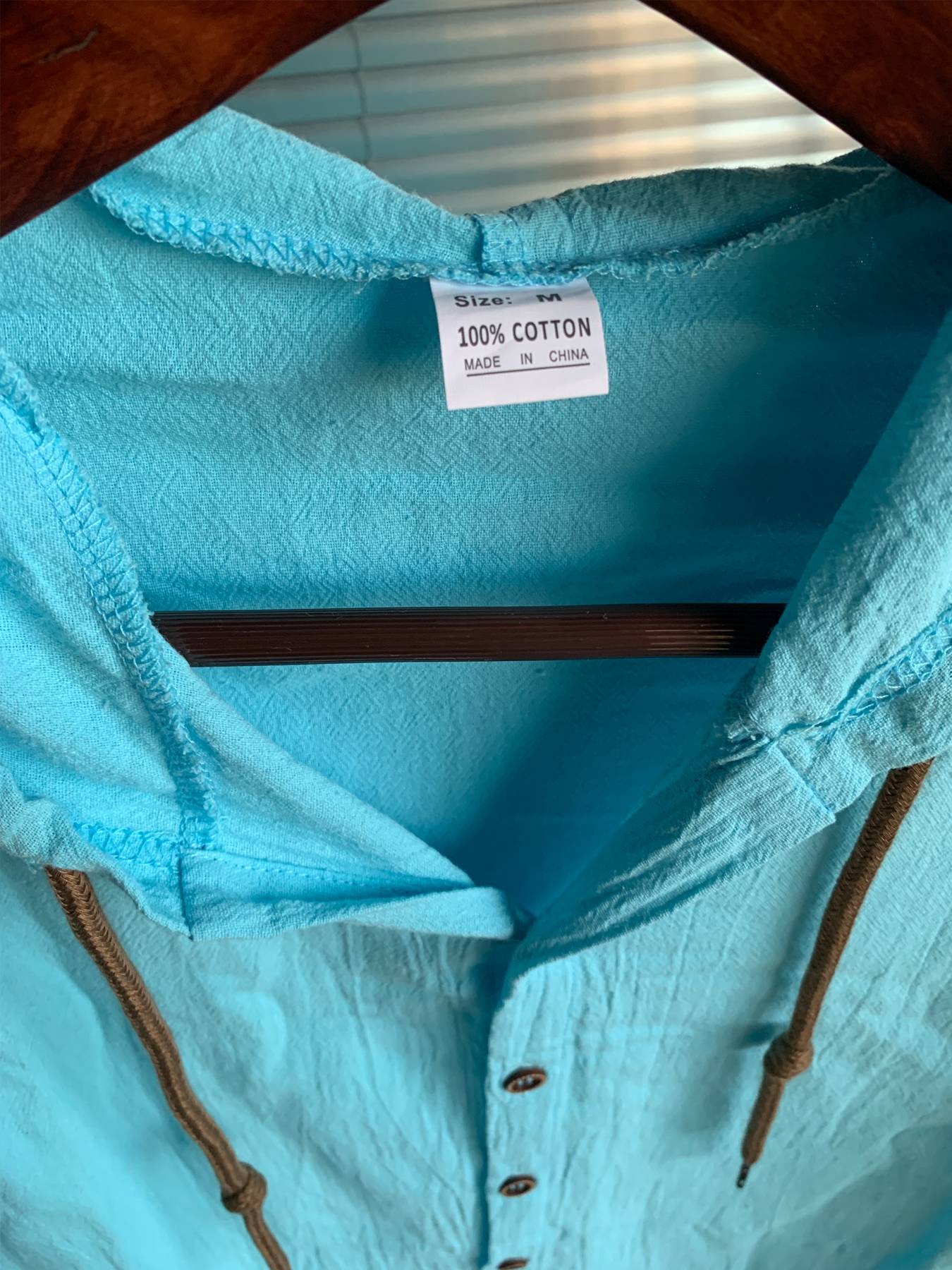 Summer Men's Cotton Linen Shirt Solid Streetwear Long Sleeve Hoodie Clothing For Men Button Tops Casual Loose Men Hooded Shirt