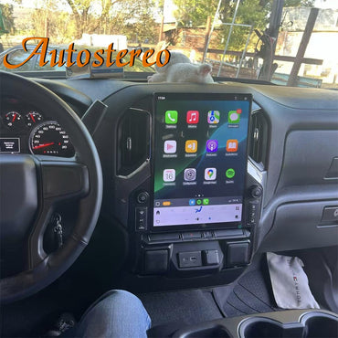15.6 Android 13 Car Radio for GMC Sierra Denali Silverado 2019 2020 2021 2022 2023 Carplay Car Radio GPS Navigation Multimedia