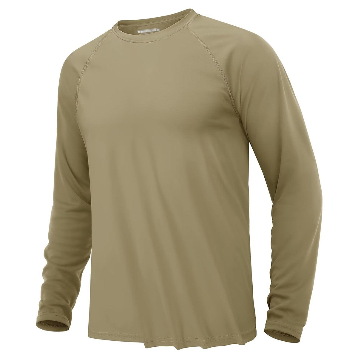 TACVASEN UV Shirt Men's O-Neck Long Sleeve UPF 50+ Sun Protection T-Shirt Quick Dry Sports Tee Hiking Fishing Outdoors Pullovers