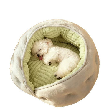 Canil Engrossado Inverno Quente Cama de Segurança Pequeno Cão Teddy Do Que Urso Dormindo Suprimentos para Animais de Estimação para Todas as Estações 2025 Tapete para Cães