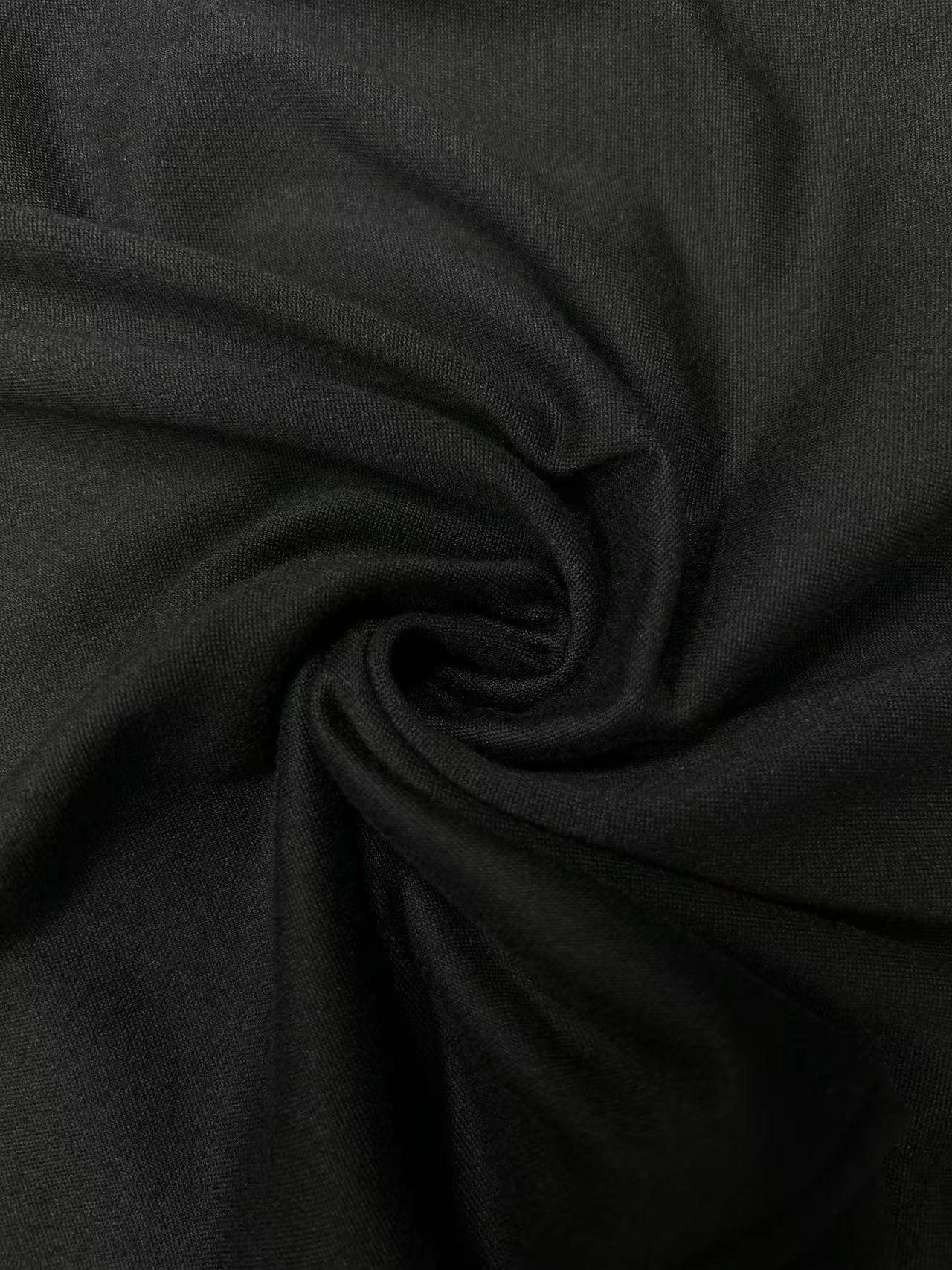 Plus size European and American cross-border autumn and winter new casual solid color pocket leggings