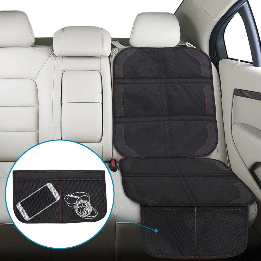 Universal Child Safety Anti-Scratch Mat Pads Kids & Baby Seat Cover Oxford PU Leather Cushion Accessory All-season Applicable