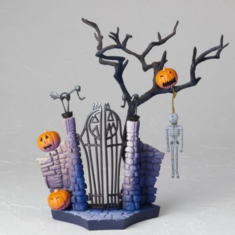 Original Véspera de Natal Jack Skellington Noite Luminosa Action Figures Decoração de Quarto Presente de Natal Presente de Halloween Brinquedos