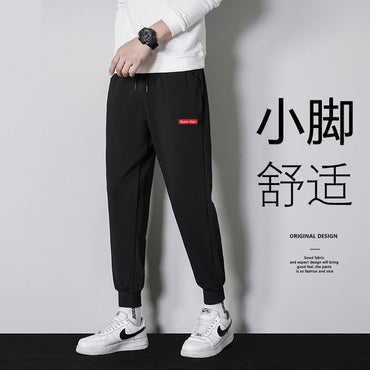 Winter Warm Lambswool Sweatpants Men's Plush Thicken Casual Joggers Trousers Male Fashion Loose Soft Waterproof Cargo Down Pants