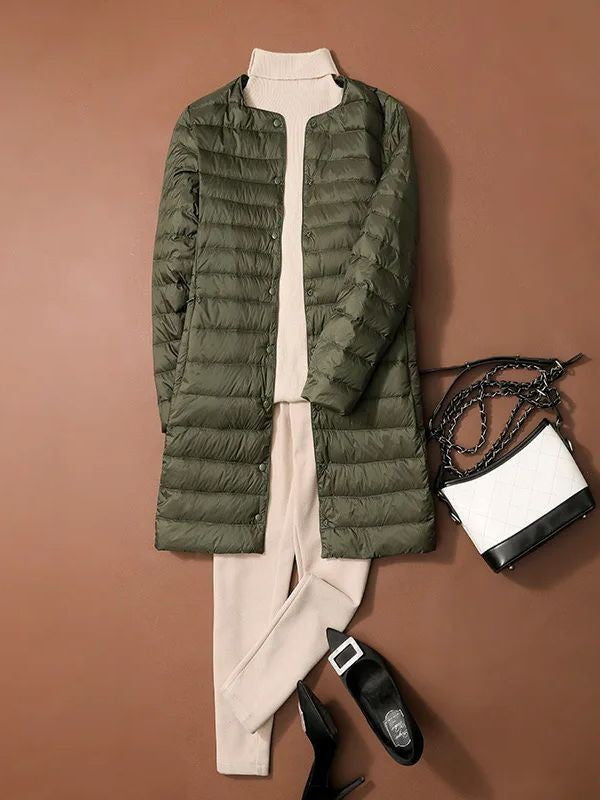 S/M Women Winter Coats 2024 New Autumn Winter O-Neck Female Thin Duck Down Jackets Portable Windproof Puffer Parkas 0-10?