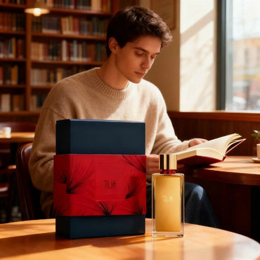 TILIA Men's Perfume 100ml Eau De Parfum, Rare Linden Blossom & Woody Green Scent, Long Lasting Luxury Unisex Niche Fragrance