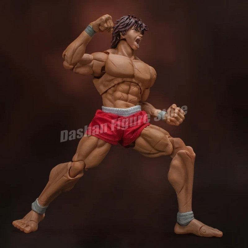ST Baki Hanma Filho de Ogro Boneco de Ação Hanma Yuujiro Estatueta Ko Luta PVC Coleção Anime Yujiro Figuras Modelo Brinquedos Presentes