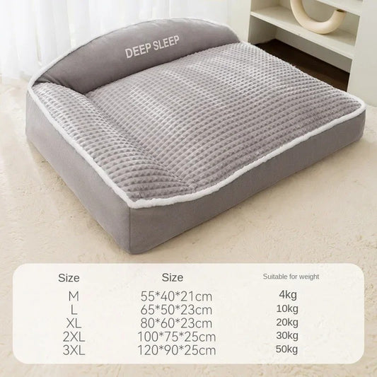 Cama de Cachorro Pequeno para Inverno Pet Sofá Quente Cesta de Halloween Tapete Médio Almofadas Almofada Grande Acessórios para Filhotes Cama para Cães Grandes